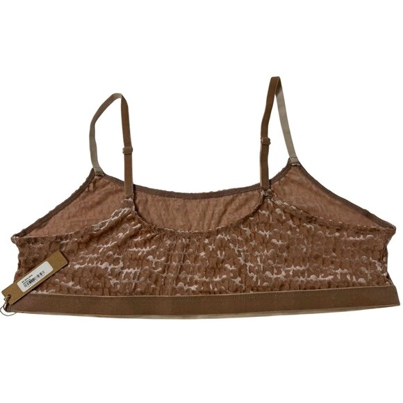 SKIMS Velvet Logo Scoop Bralette + String Bikini Sienna XL/2X - Picture 5 of 11